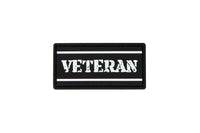 GFT Svart/vit Veteran PVC Patch
