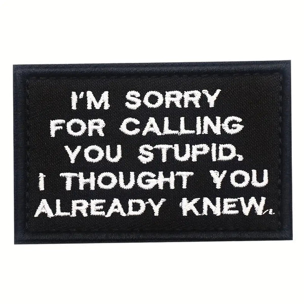 Patch im sorry for calling you