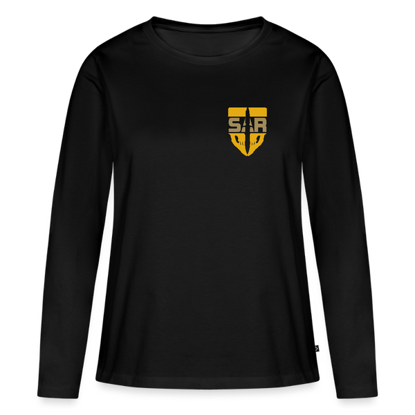 SAR Långärmad t-shirt Dam - svart