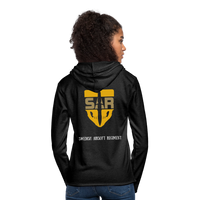 SAR Tunn hoodie - kolgrå