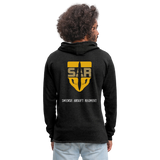 SAR Tunn hoodie - kolgrå