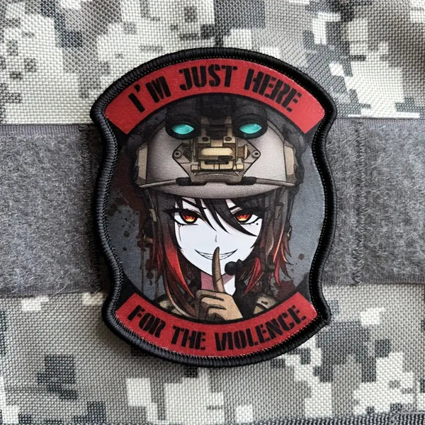 Patch Im just here for the violence