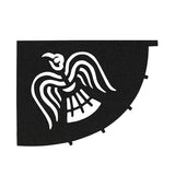 M-TAC Patch Raven Flag - Svart