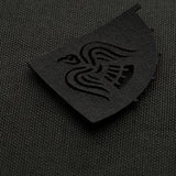 M-TAC Patch Raven Flag - Svart