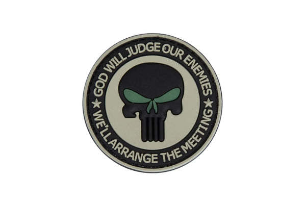 GFC 3D-patch GOD WILL JUDGE OUR ENEMIES