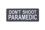 GFC 3D-patch DON'T SHOOT PARAMEDIC grå