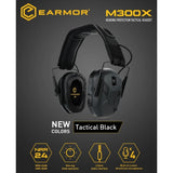 Earmor M300X - Grön