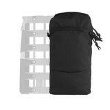 Wosport Cargo 3×6 vertikal förvaringsficka – Svart