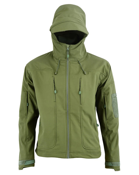 TRG Foxtrot soft-shell jacka - OD - XXXL