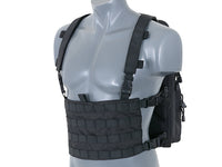 8-fields Ryggsäck med Molle front panel - Svart
