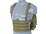 8-fields Ryggsäck med Molle front panel - OD
