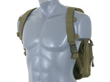8-fields Ryggsäck med Molle front panel - OD