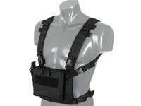 8-fields Multi-misson chest rig - Svart