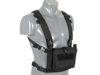 8-fields Multi-misson chest rig - Svart