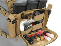 8-fields Multi-misson chest rig - Svart