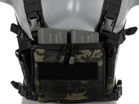 8-fields Multi-misson chest rig - Svart