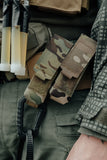 8Fields 45 graders MOLLE omvandlarpanel  - Svart