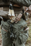 8Fields 45 graders MOLLE omvandlarpanel  - Svart