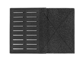 8Fields WING Expansions Panel MOLLE Laser-Cut -Svart