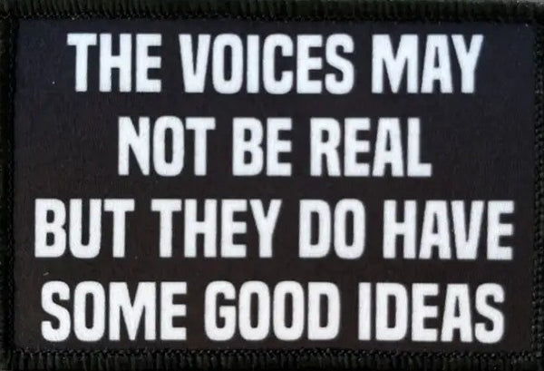 Patch The voices may not be real