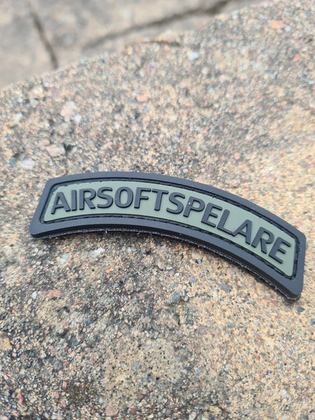 Airsoftspelare PVC patch