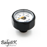 Balystik manometer 200psi för HPA-regulator