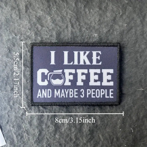 Patch I like coffe
