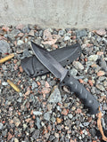 Taktisk fastbladskniv  i svart