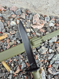 Taktisk kniv med fast blad - OD
