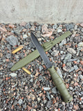 Taktisk kniv med fast blad - OD