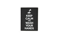 GFC 3D-patch KEEP CALM AND WASH YOUR HANDS