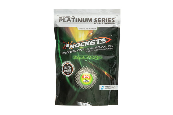 Gunfire 0,32g Rockets Platinum 1kg