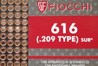 Fiocchi .209 primers till Quake/ Neutron - och TRMR-granater 100-pack