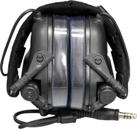 Earmor M32 aktiva hörselskydd med mikrofon - Svart
